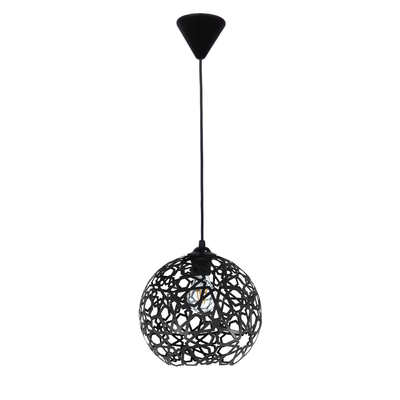 TUNIS/25 BLACK 1L Κρεμαστό φωτιστικό Φ25