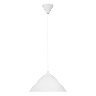 Κρεμαστό φωτιστικό CONOS/30 1L WHITE PLASTIC E/27