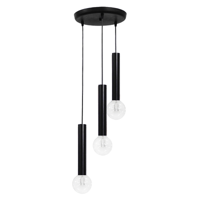 Φωτιστικό S-42PENDEL 3/L BLACK