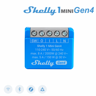 Shelly 1 Mini Gen4 | Shelly 1 Mini Gen4 - EAN 3800238070786