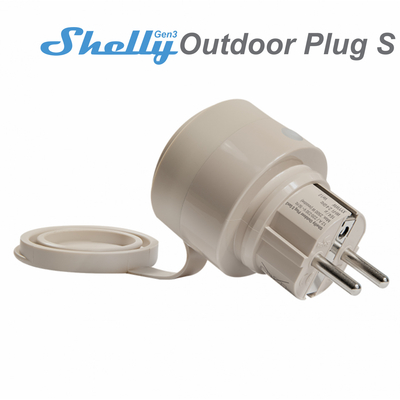 Shelly Outdoor Plug S Gen3  | Shelly Outdoor Plug S Gen3 - EAN 3800238070557