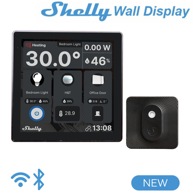 Shelly Wall Display B+BLU H&T | Shelly Wall Display Black+BLU H&T Black - EAN 3800235264904