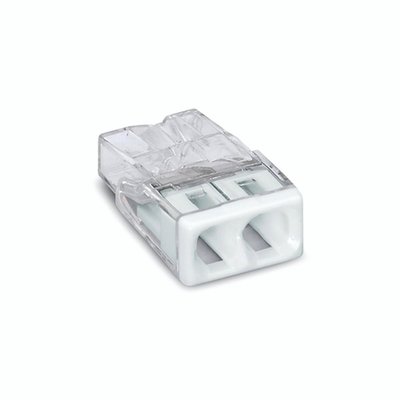 WAGO 2273 CONNECTOR,2 RIGID CONDUCTORS 0,5-2,5 MM2