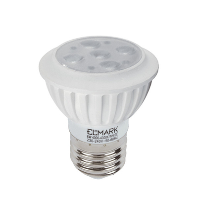 LED ΛΑΜΠΤΗΡΑΣ LED7 6W E27 230V ΛΕΥΚΟ
