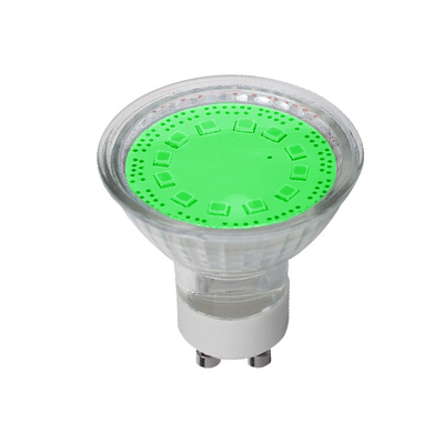 LED ΛΑΜΠΤΗΡΑΣ SMD2835 3W GU10 230V 3000K ΠΡΑΣΙΝΟ