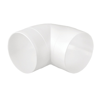 EL02-471 PVC KNEE 90° FOR ROUND DUCTS D125MM