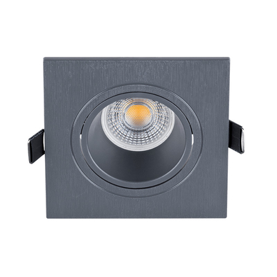 LED ΣΠΟΤ ΠΛΑΣΤΙΚΟ ΤΕΤΡΑΓΩΝΟ PAR 16 COB 7W 4000-4300K ΓΡΑΦΙΤΗΣ