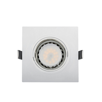 LED ΣΠΟΤ ΠΛΑΣΤΙΚΟ ΤΕΤΡΑΓΩΝΟ PAR 16 5.5W 2700-3000K ΛΕΥΚΟ