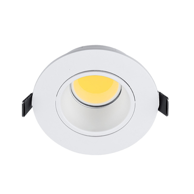 LED ΣΠΟΤ ΠΛΑΣΤΙΚΟ ΣΤΡΟΓΓΥΛΟ COB 7W 2700-3000K ΛΕΥΚΟ