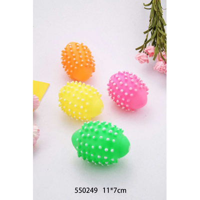 Παιχνίδι σκύλου μπαλάκι μασητικό - 11x7cm - 12pcs - 550249