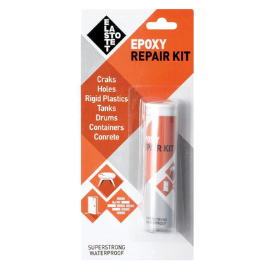 Στόκος εποξειδικός 12τεμ. EPOXY ADHESIVE REPAIR KIT 57gr
ισχυρός
εποξειδικός στόκος, κατάλληλος για γεμίσματα
σε ρωγμές και τρύπες. Παρουσιάζει εξαιρετική
πρόσφυση σε μεγάλη ποικιλία υποστρωμάτων,
όπως μπετόν, μέταλα, πέτρα, ξύλο, κάποια είδη
πλαστικών, κ