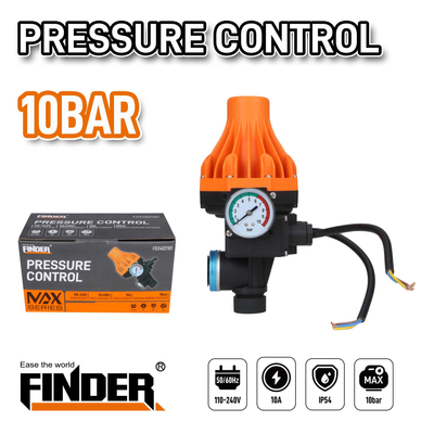 Ηλεκτρικός ελεγκτής πίεσης νερού - 1100W - Finder - 198604