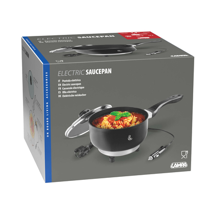 ΚΑΤΣΑΡΟΛΑΚΙ ΗΛΕΚΤΡΙΚΟ ELECTRIC SAUCEPAN 24V 270W 13A Φ18cm 1,9Lt ΜΕ ΦΙΣ ΑΝΑΠΤΗΡΑ LAMPA - 1 ΤΕΜ.