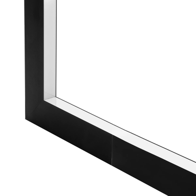 GLOBOSTAR® ALP-CORNER-IN90 LUMILINE 61770 Επιφανειακό / Κρεμαστό Προφίλ Αλουμινίου Γωνία με Λευκό Γαλακτερό Πατητό Κάλυμμα για Ταινίες LED IP20 - Μαύρο Ματ - Μ30 x Π3.5 x Υ7cm