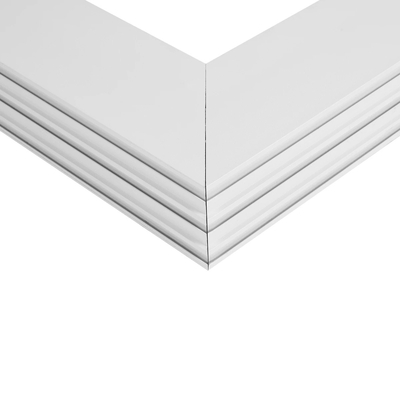 GLOBOSTAR® ALP-CORNER-IN90 BRIGHTRAIL 61780 Επιφανειακό / Κρεμαστό Προφίλ Αλουμινίου Γωνία με Λευκό Γαλακτερό Πατητό Κάλυμμα για Ταινίες LED IP20 - Λευκό Ματ - Μ30 x Π5 x Υ7.5cm