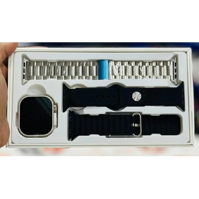 Smartwatch με 2 λουράκια - Z87 ULTRA - 880600 - Black