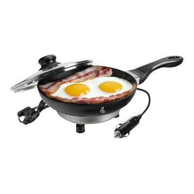 ΤΗΓΑΝΙ ΗΛΕΚΤΡΙΚΟ ELECTRIC FRYING PAN 12V 180W 13A Φ20cm 360ml ΜΕ ΦΙΣ ΑΝΑΠΤΗΡΑ LAMPA - 1 ΤΕΜ.