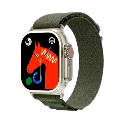 Σετ Smartwatch με 2 λουράκια - Z69 Ultra - 687996 - Grey/Green