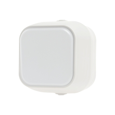 GEYER Διακόπτης A/R ακραίος IP54 H2-B120M-W λευκός