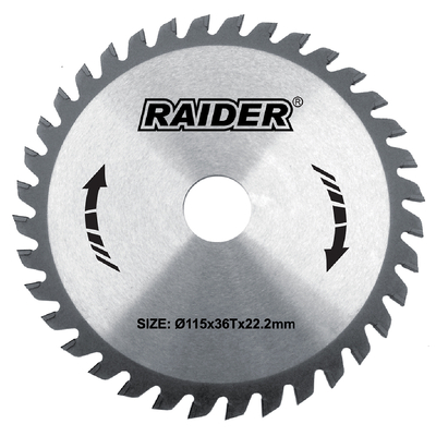 RAIDER Δίσκος κοπής ξύλου Φ20/ Φ180/24Δόντια 163102