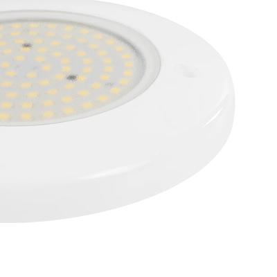 GLOBOSTAR® POOLARTY 61715 Υποβρύχιο Φωτιστικό για Σιντριβάνια/Πισίνες LED 8W 640lm 120° DC 12V Αδιάβροχο IP68 Φυσικό Λευκό 4500K Dimmable - 1m VDE Rubber Καλώδιο - Φ13 x Υ2cm - 3 Χρόνια Εγγύηση