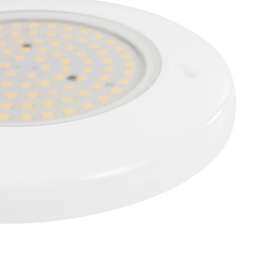 GLOBOSTAR® POOLARTY 61716 Υποβρύχιο Φωτιστικό για Σιντριβάνια/Πισίνες LED 8W 600lm 120° DC 12V Αδιάβροχο IP68 Θερμό Λευκό 2700K Dimmable - 1m VDE Rubber Καλώδιο - Φ13 x Υ2cm - 3 Χρόνια Εγγύηση