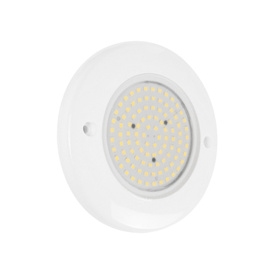 GLOBOSTAR® POOLARTY 61715 Υποβρύχιο Φωτιστικό για Σιντριβάνια/Πισίνες LED 8W 640lm 120° DC 12V Αδιάβροχο IP68 Φυσικό Λευκό 4500K Dimmable - 1m VDE Rubber Καλώδιο - Φ13 x Υ2cm - 3 Χρόνια Εγγύηση