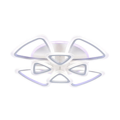 Φωτιστικό οροφής LED - Πλαφονιέρα με Dimmer - 5132-8WH+RGB - 943680