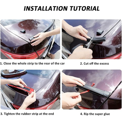 Αυτοκόλλητη αεροτομή Spoiler αυτοκινήτου - R-Z14202-C - 140113