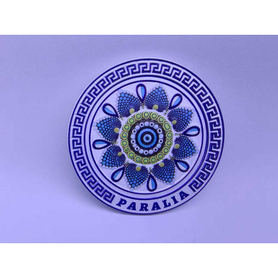 Τουριστικό μαγνητάκι Souvenir - Σετ 12pcs - Paralia - 678432