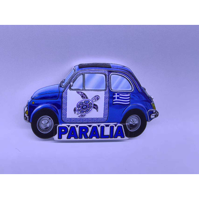 Τουριστικό μαγνητάκι Souvenir - Σετ 12pcs - Paralia - 678431