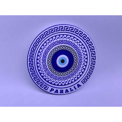 Τουριστικό μαγνητάκι Souvenir - Σετ 12pcs - Paralia - 678433