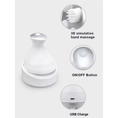 Συσκευή μασάζ κεφαλής - 510214 - White