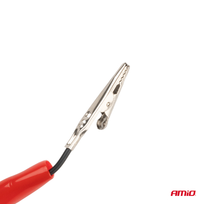 ΔΟΚΙΜΑΣΤΙΚΟ ΜΕΤΑΛΛΙΚΟ ΚΑΤΣΑΒΙΔΙ 6/24V (ΑΚΙΔΑ) ΜΕ ΚΑΛΩΔΙΟ ΚΑΙ ΚΡΟΚΟΔΕΙΛΑΚΙ - 1 ΤΕΜ.