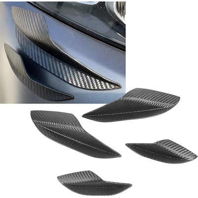 Αυτοκόλλητα αντικρουστικά προφυλακτήρα αυτοκινήτου - Αεροδυναμικά - 1213413 - 4pcs - 120787