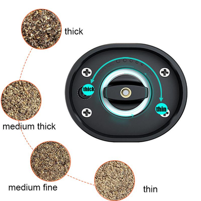 Ηλεκτρικός μύλος αλατιού/πιπεριού - KYMQ-14 - 812501 - Black