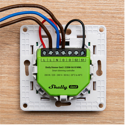 Shelly Dimmer Gen3 | Shelly Dimmer Gen3 - EAN 3800238070526