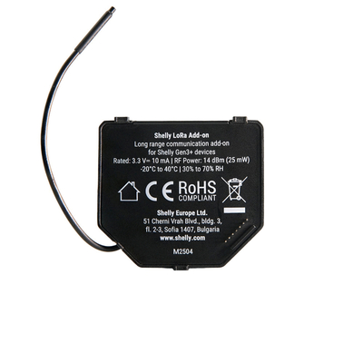 Shelly LoRa-Add on  | Shelly LoRa Add-on - EAN 3800238071684