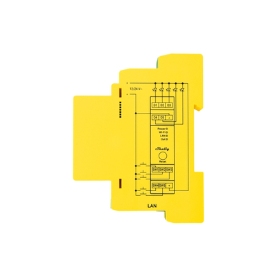 Shelly Pro RGBW PM | Shelly Pro RGBW PM - EAN 3800235268216