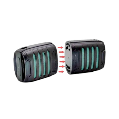 Ασύρματο ηχείο Bluetooth αδιάβροχο - 2in1 - KMS-121 - 886144 - Red