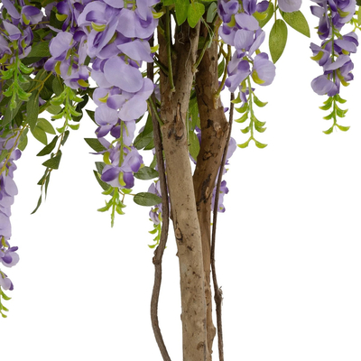 GloboStar® Artificial Garden WISTERIA PURPLE 20682 Τεχνητό Διακοσμητικό Δέντρο Μωβ Βιστερία Μ60 x Π60 x Υ180cm
