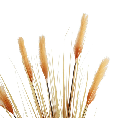 GloboStar® Artificial Garden PAMPAS GRASS 21476 Τεχνητό Διακοσμητικό Φυτό Μπεζ Πάμπας Μ90 x Π40 x Υ150cm