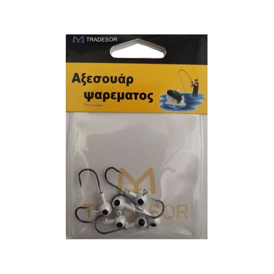 Μολυβοκεφαλές με αγκίστρι - 2gr - 6pcs - 830183