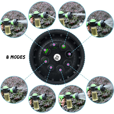 Πιστόλι ποτίσματος για λάστιχο με δοχείο σαπουνιού - 699749