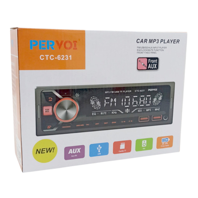 Ηχοσύστημα αυτοκινήτου 1DIN - Bluetooth - CTC-6231 - 005090