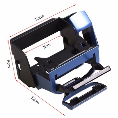 Ποτηροθήκη αυτοκινήτου με βάση κινητού και θήκη τσιγάρων - 005168 - Blue