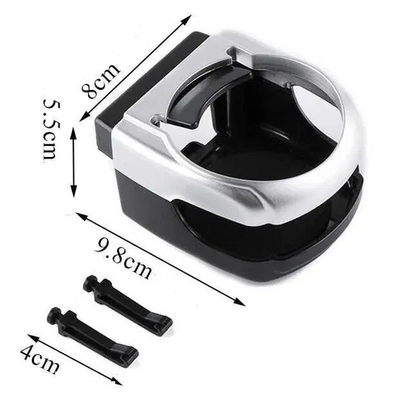 Ποτηροθήκη αυτοκινήτου - SD-1003 - 005205 - Black