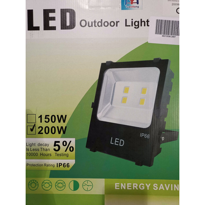 Προβολέας LED - 200W - IP66 - 6500K - 012007
