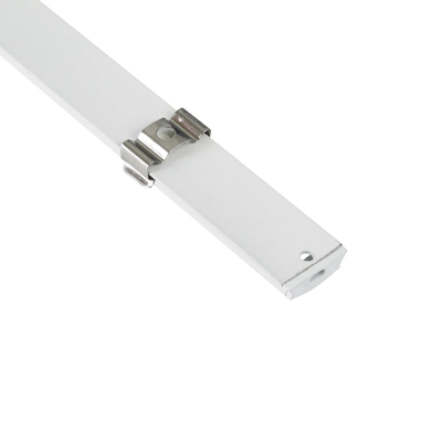 GLOBOSTAR® ALP-LINEAR CURBARIO 70863-1M Επιφανειακό Εύκαμπτο Προφίλ Αλουμινίου με Λευκό Γαλακτερό Πατητό Κάλυμμα για Ταινίες LED IP20 - Λευκό - Μ100 x Π1.7 x Υ0.5cm