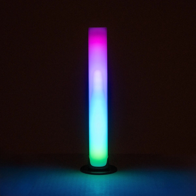 GLOBOSTAR® DIGICOLUMN 76562 Μοντέρνο Επιτραπέζιο Γραμμικό Ψηφιακό Φωτιστικό Digital Pixel Symphony Bar με WiFi Εφαρμογή LED 1.5W 90lm 120° DC 5V με USB-C & Επαναφορτιζόμενη Μπαταρία LiPo 601045 3.7V 280mAh IP20 Πολύχρωμο RGB Dimmable - Μαύρο - Μ5.5 x Π5.5 x Υ22cm - 2 Χρόνια Εγγύηση